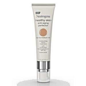 NEUTROGENA HEALTHY SKIN ANTI-AGING PERFECTOR TAN TO MEDIUM 1.0FL OZ 30ML NEW